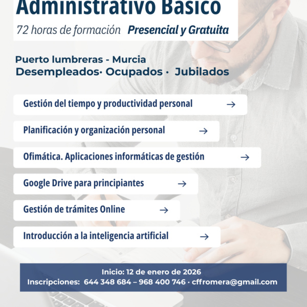 Curso gratuito Puerto Lumbreras